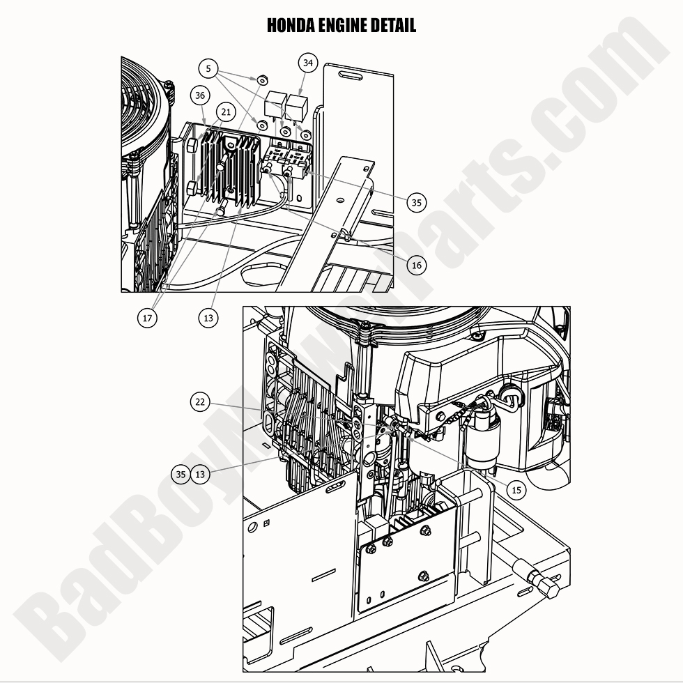 2020 Maverick - Honda Engine Detail